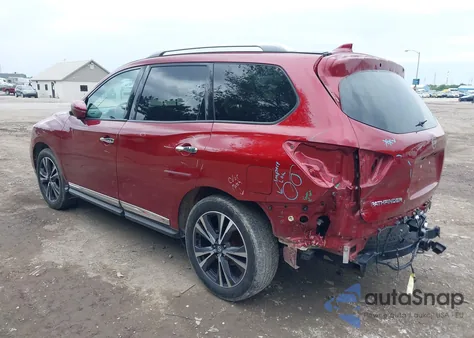 2020 Nissan Pathfinder Platinum 4Wd z USA, uszkodzony, nr VIN 5N1DR2DM2LC636370